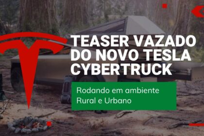 Teaser Vazado Mostra Novo Tesla Cybertruck Rodando Em Ambiente Rural