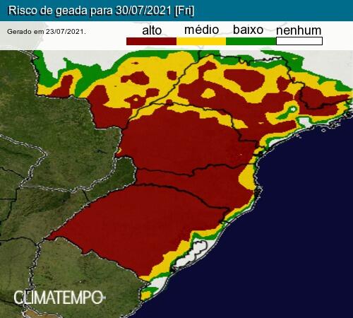 CLIMATEMPO 25 de julho 2021