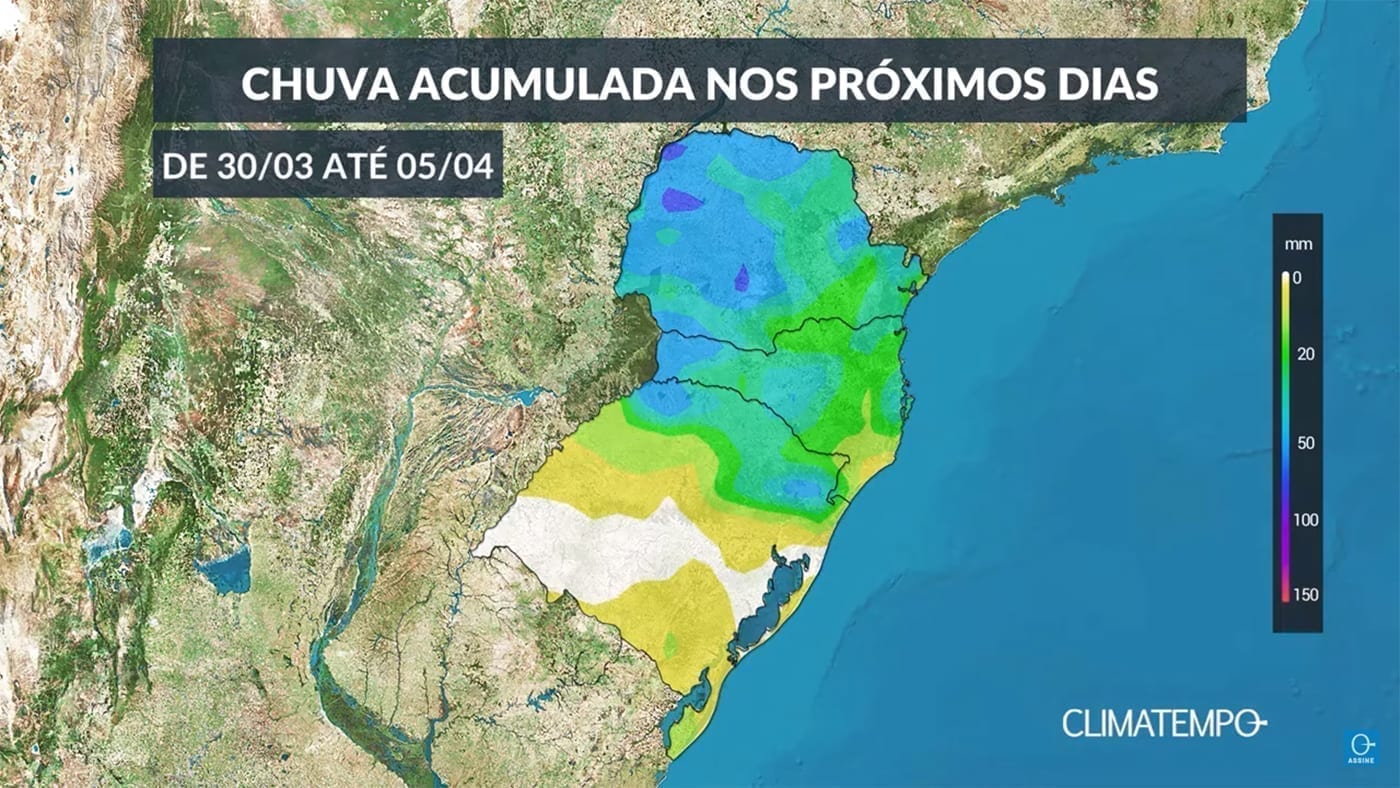 Climatempo 31 De Marco A 05 De Abril