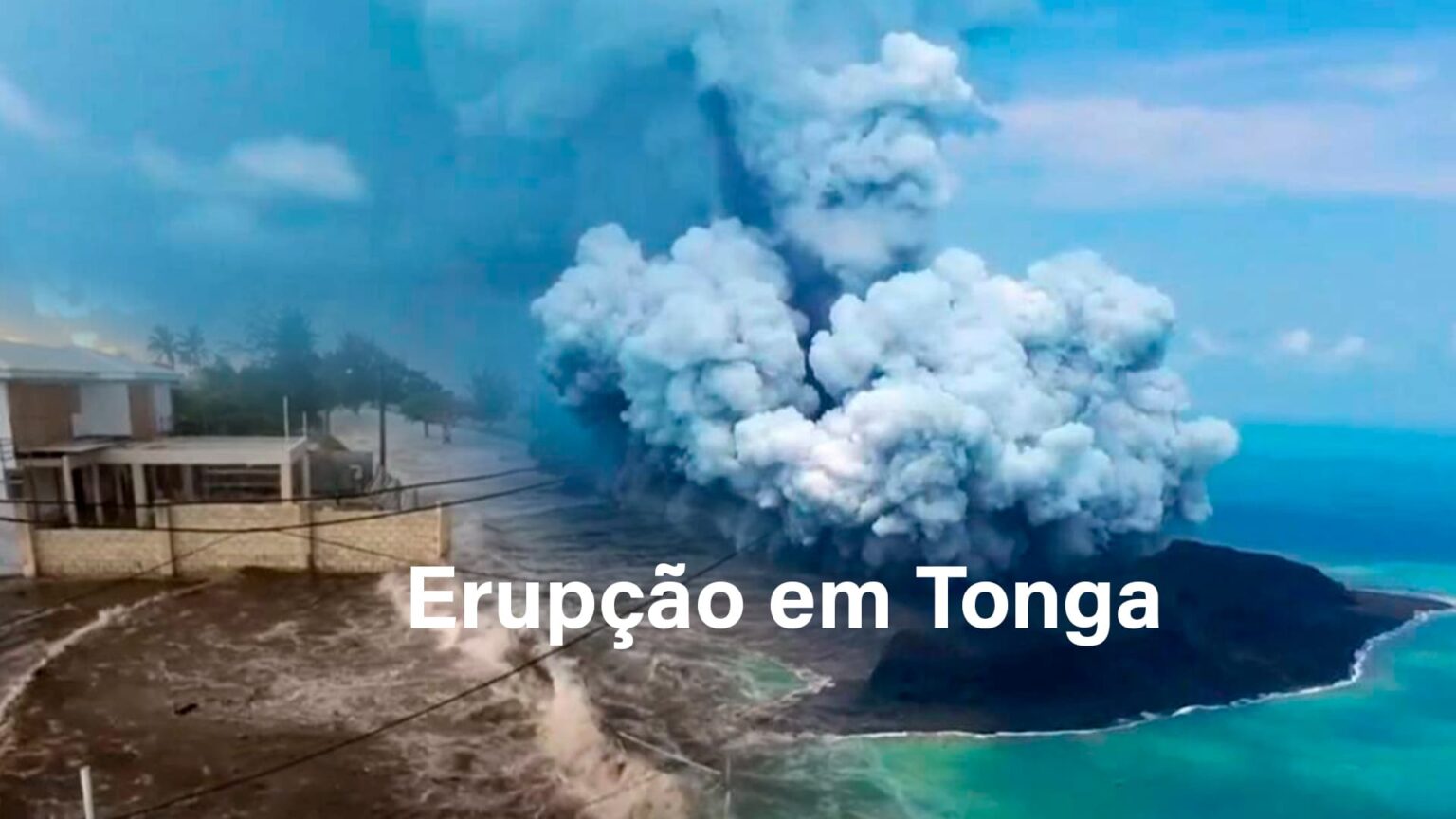 Erupcao Em Tonga