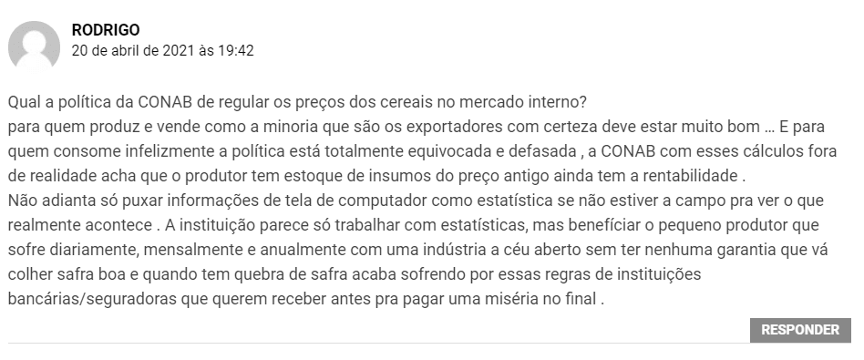 Produtores de leite rechaçam dados divulgados pela CONAB