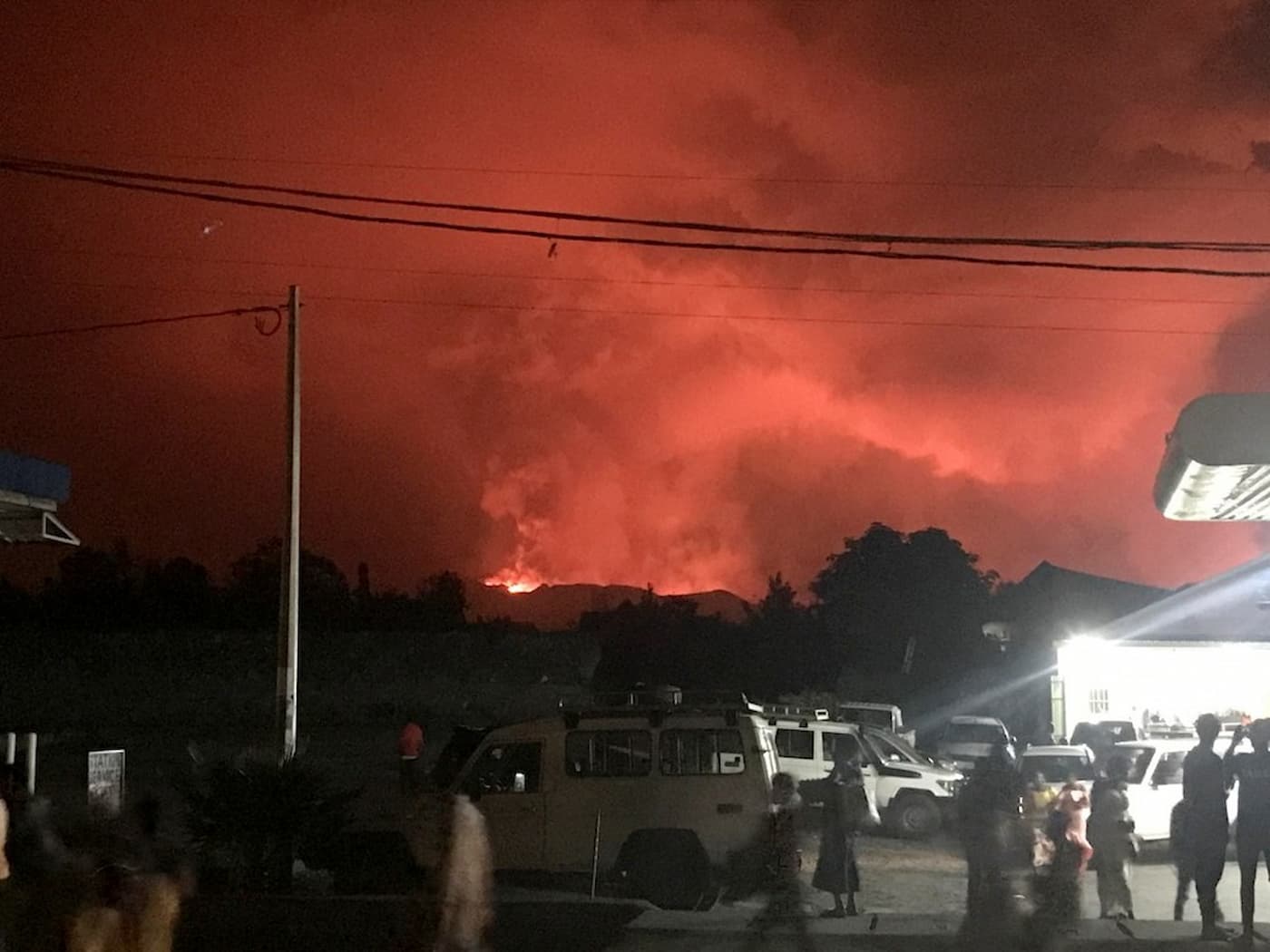 vulcão Nyiragongo