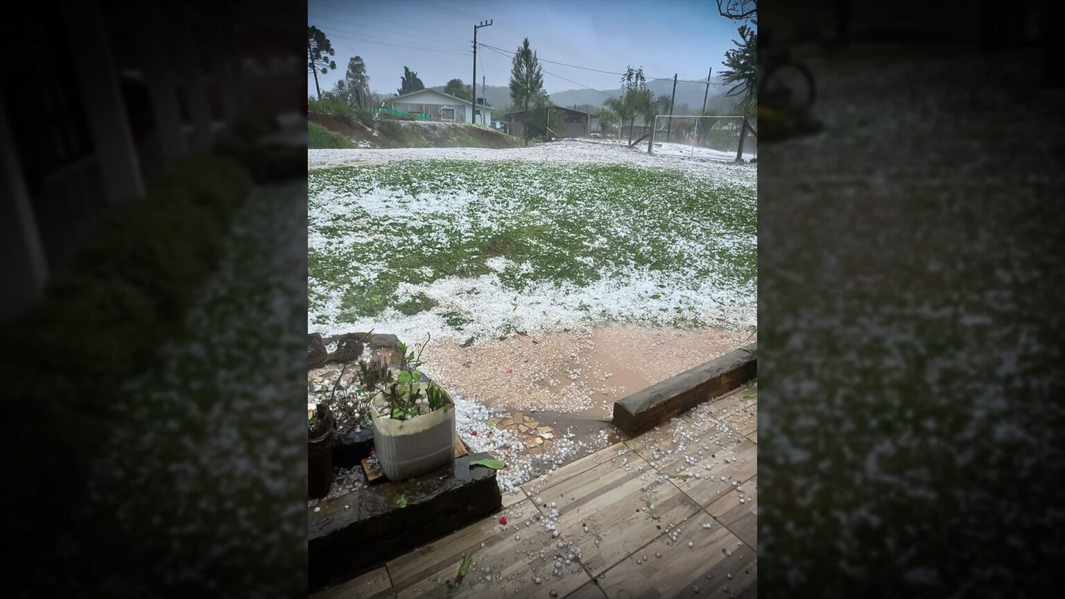 Temporal De Granizo Em Santa Catarina Agronews