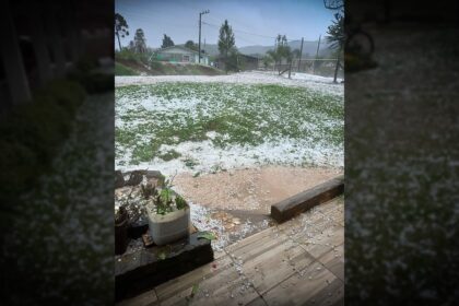 Temporal De Granizo Em Santa Catarina Agronews