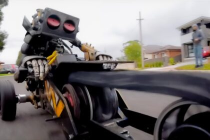 Robo Motoqueiro Steampunk Viraliza Na Internet Agronews