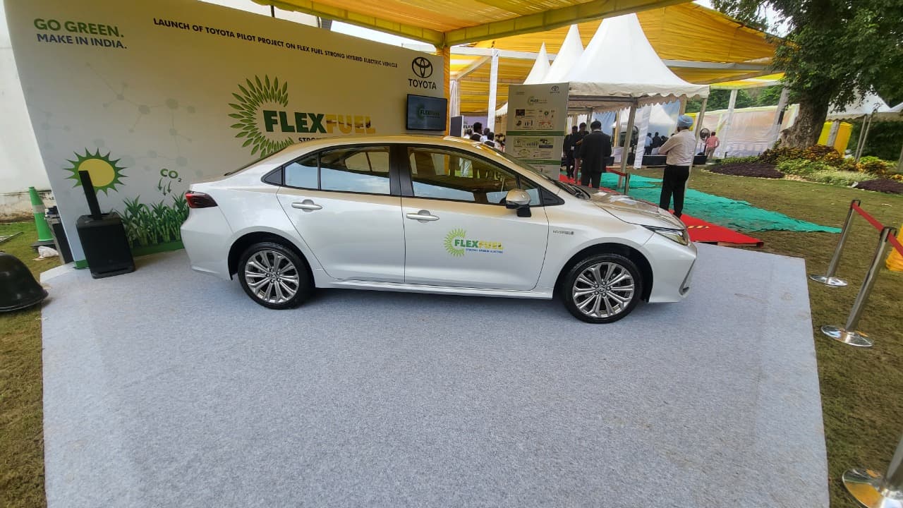 Projeto de veículo flexfuel híbrido