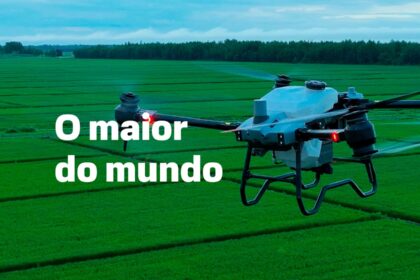 Dji Agras T40 Maior Drone De Pulverizacao Do Mundo Chega Ao Brasil