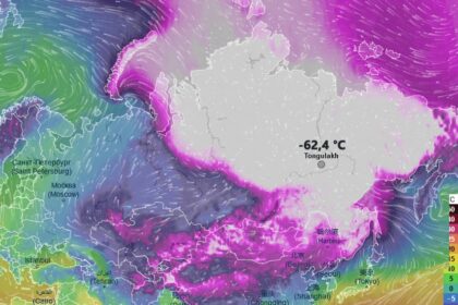 Com 624oc Zona Rural Na Russia Atinge Temperatura De Marte