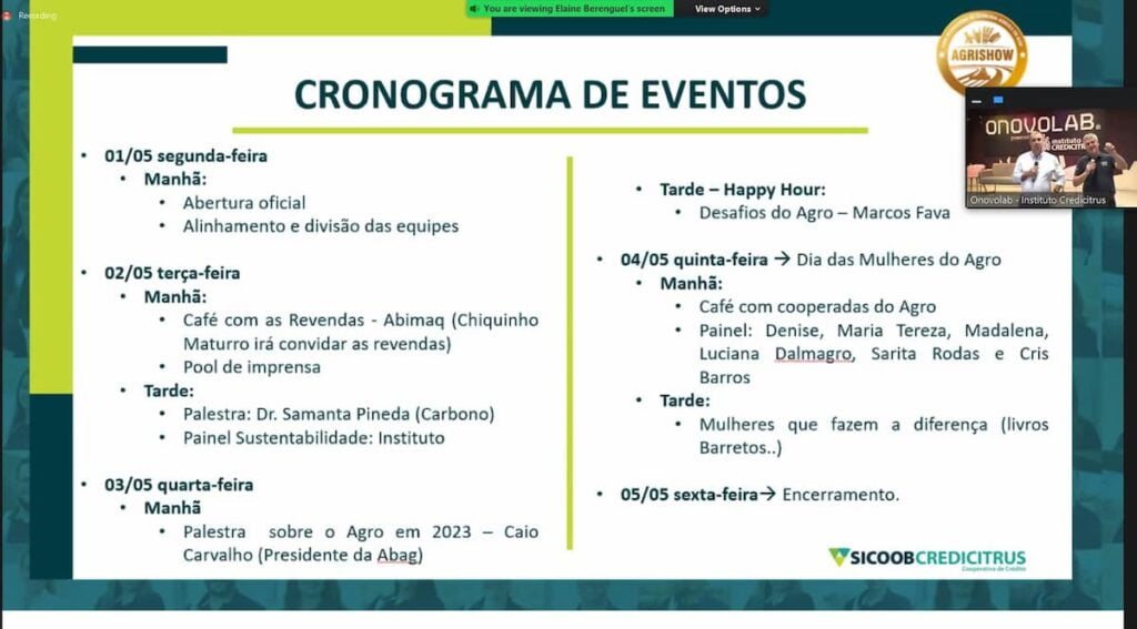 Maior cooperativa de crédito do país apresenta balanço de 2022 e novidades para Agrishow 2023