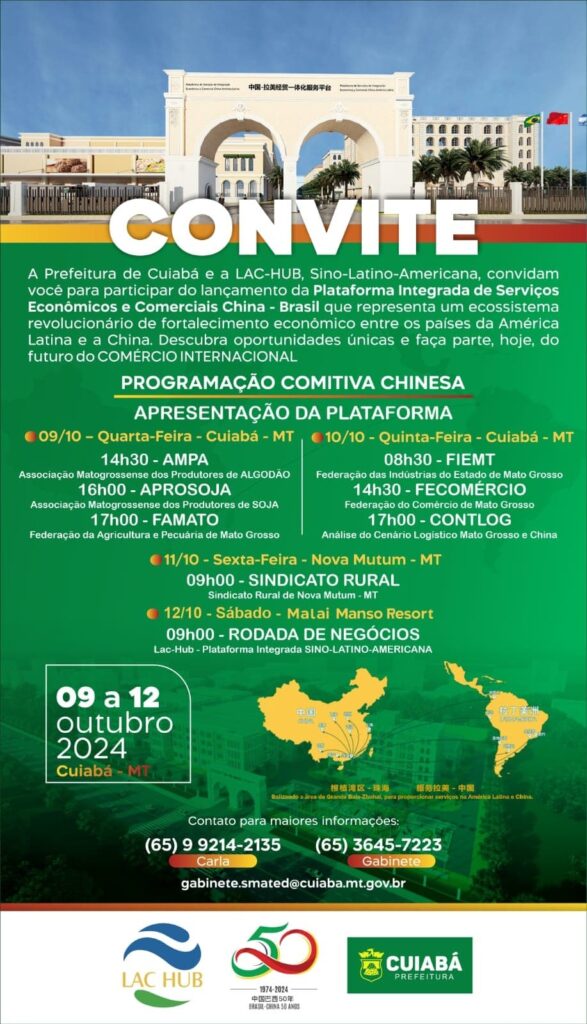 Prefeitura de Cuiabá recebe missão internacional para estreitar laços comerciais com a China