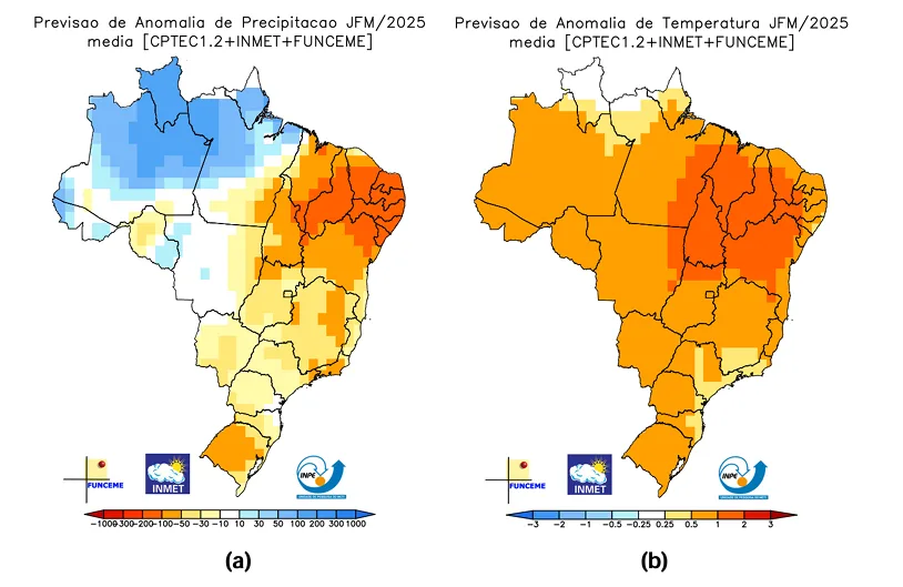 previsão do tempo